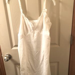 Vintage lingerie slip dress